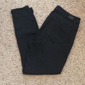 Paige black skinny jeans